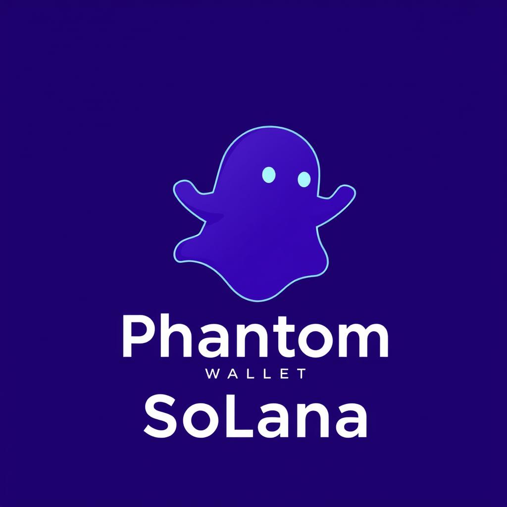 Логотип Phantom - популярного кошелька для Solana Логотип Phantom - популярного кошелька для Solana