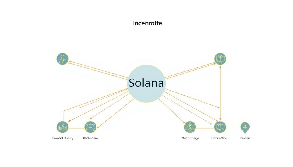 Схема архитектуры Solana с механизмом Proof of History Схема архитектуры Solana с механизмом Proof of History