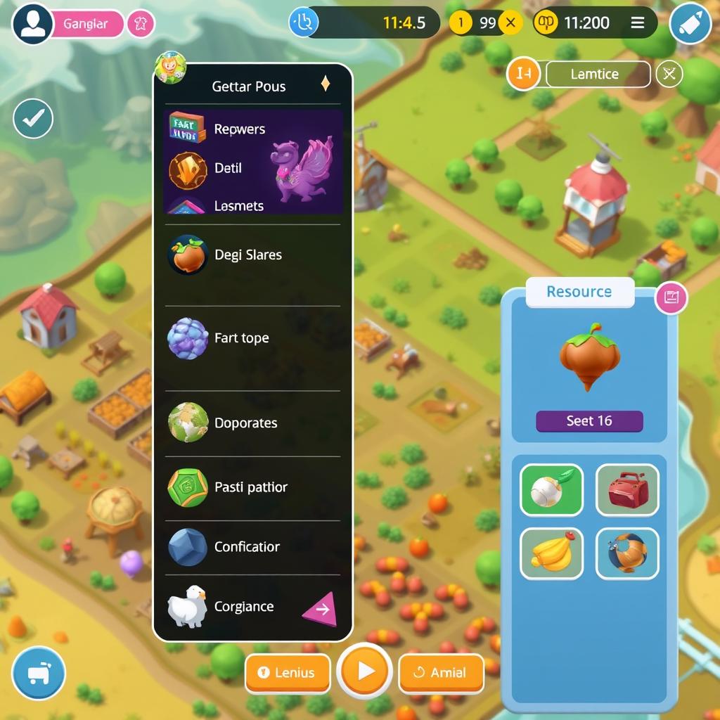 Скриншот из игры DeFi Land на блокчейне Solana Скриншот из игры DeFi Land на блокчейне Solana