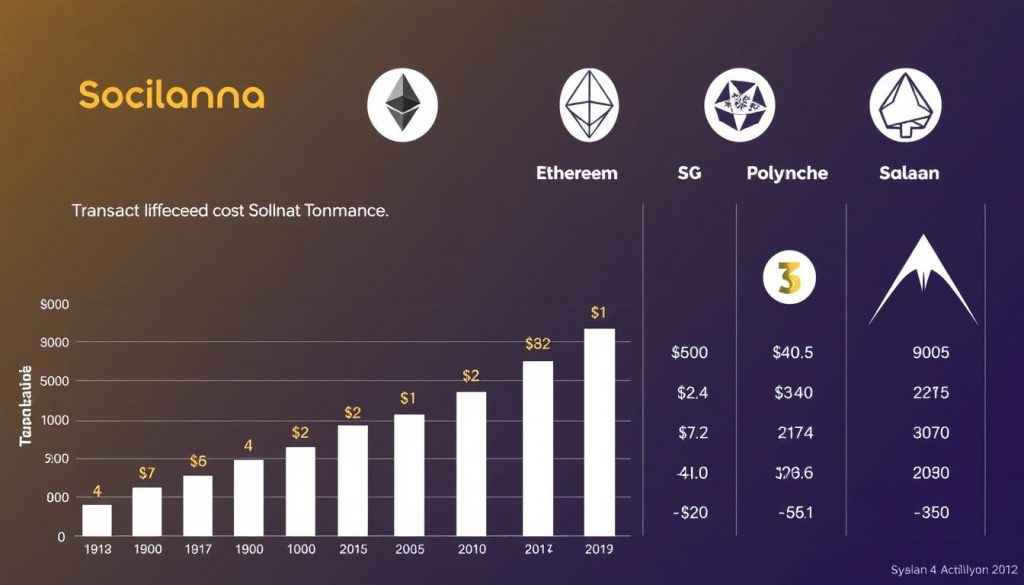 Сравнение скорости и стоимости транзакций Solana с другими блокчейнами Сравнение скорости и стоимости транзакций Solana с другими блокчейнами