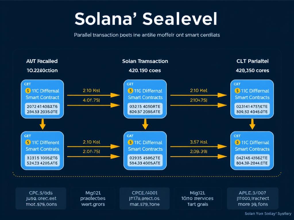 Визуализация параллельной обработки транзакций в Solana через Sealevel Визуализация параллельной обработки транзакций в Solana через Sealevel