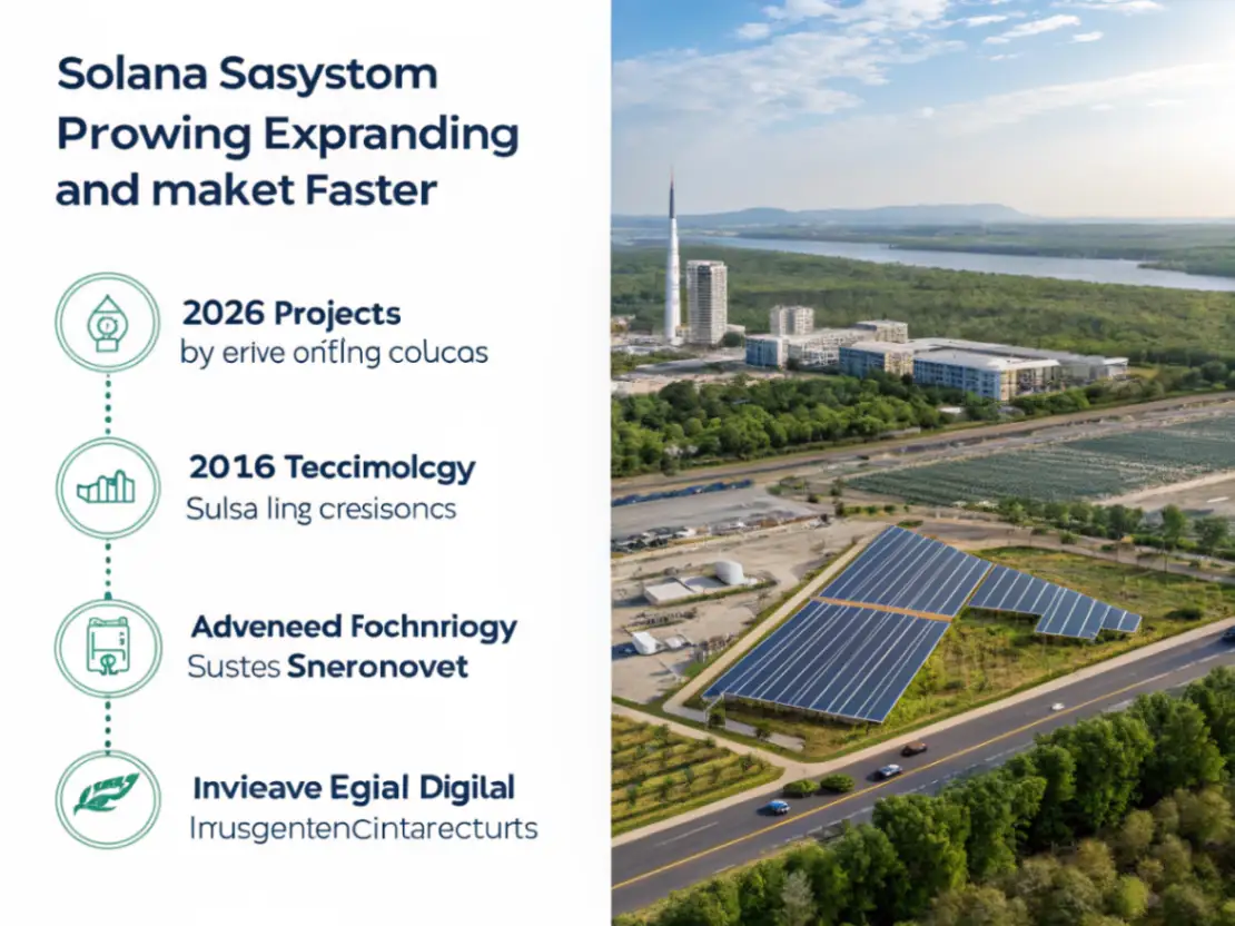 Экосистема Solana растёт быстрее рынка: ключевые проекты 2026